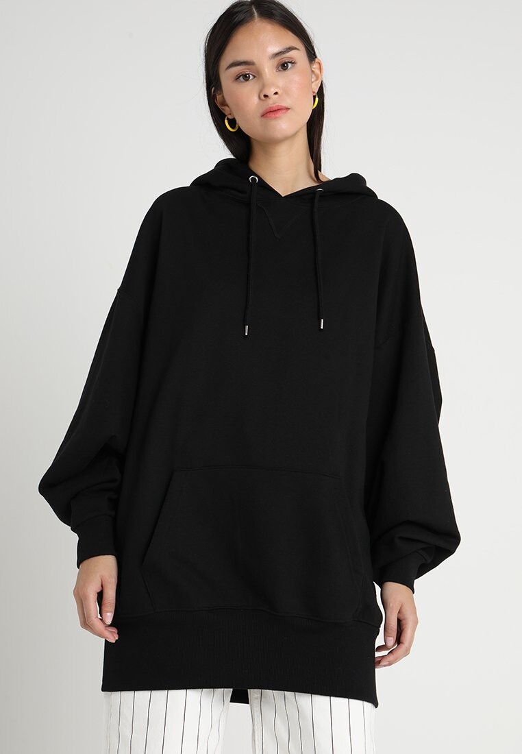 

Толстовка Urban Classics LADIES LONG OVERSIZE HOODY, черный