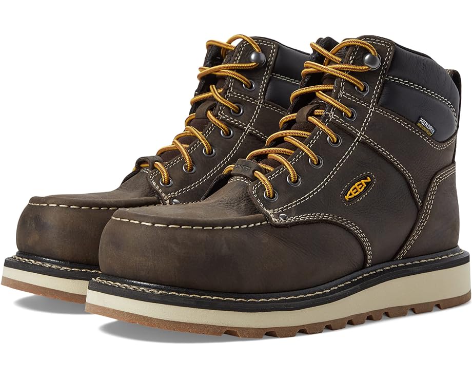 

Ботинки KEEN Utility 6" Cincinnati WP, цвет Dark Chocolate/Sandshell