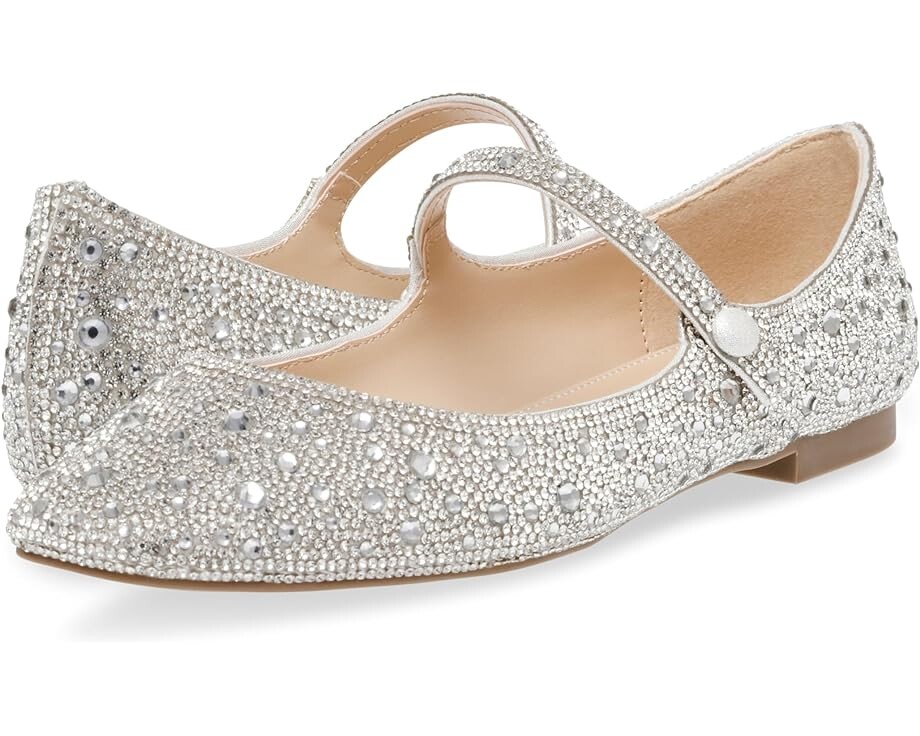 

Туфли на плоской подошве Blue by Betsey Johnson Tess, серебряный