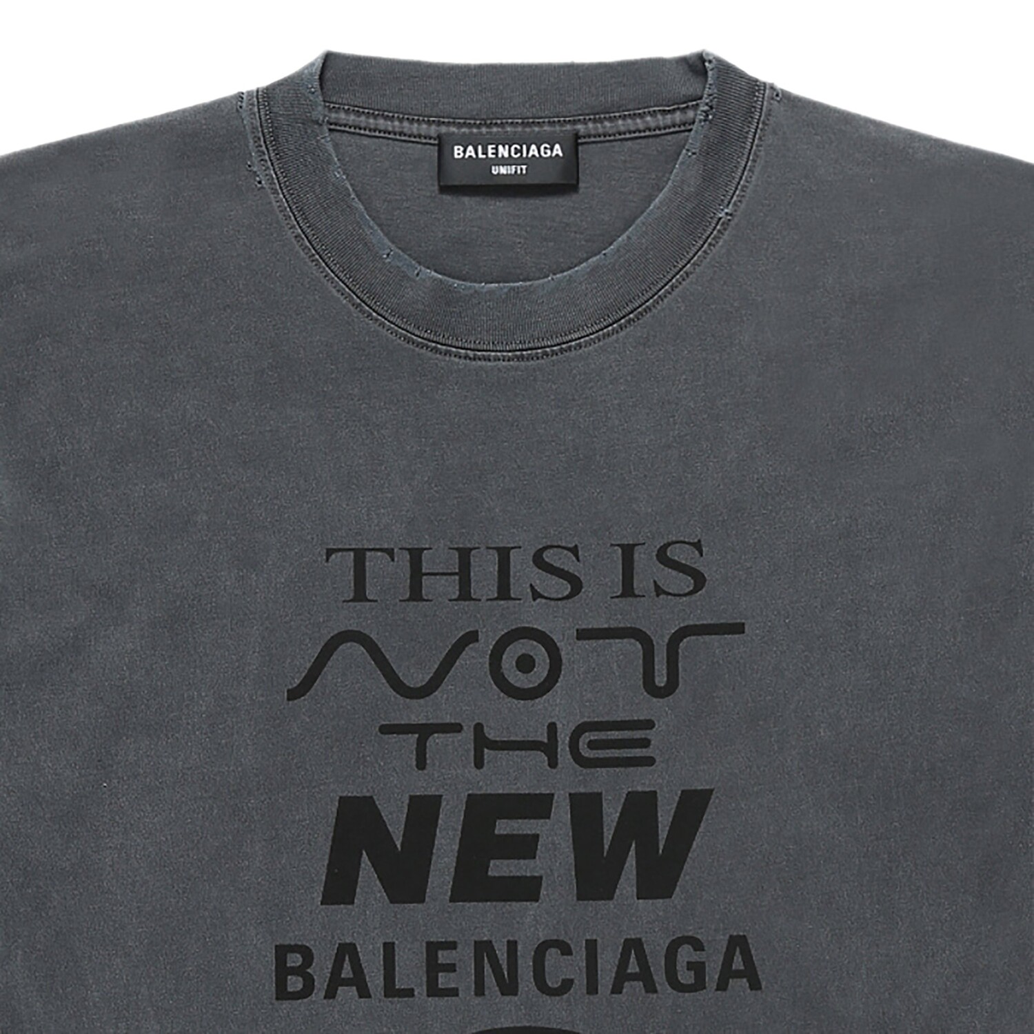 Футболка Balenciaga из органического хлопка, черный — фото 2