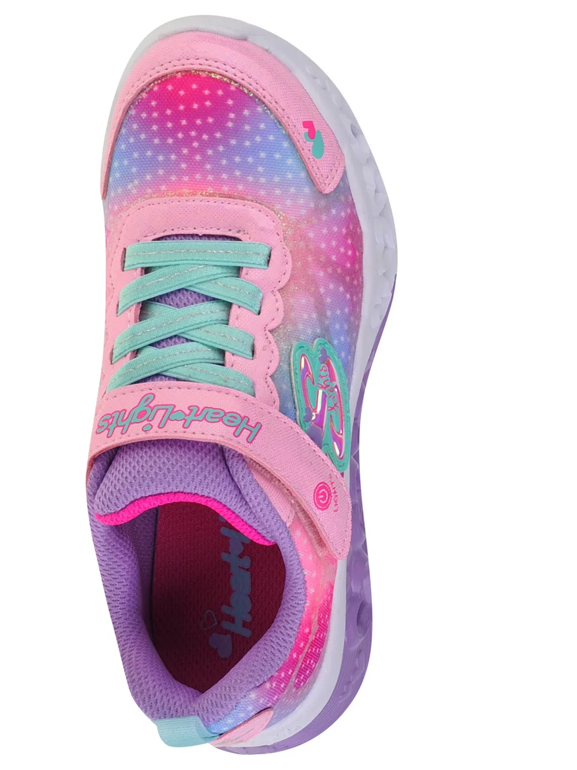 Кроссовки 'Skechers Flutter Heart Lights' Skechers, Pink — фото 4