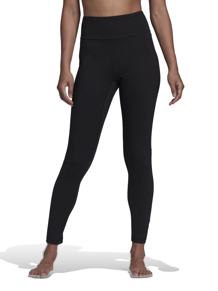 

Тайтсы Adidas Performance Yoga Essentials High-Waisted, черный