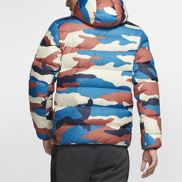 Пуховик Nike Camouflage Casual Sports Printing Down Jacket Camouflage, цвет camouflage — фото 3