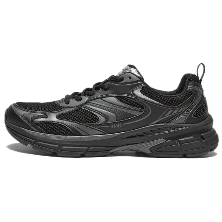

Низкие повседневные туфли с амортизацией для мужчин SKAP, Black/Gray