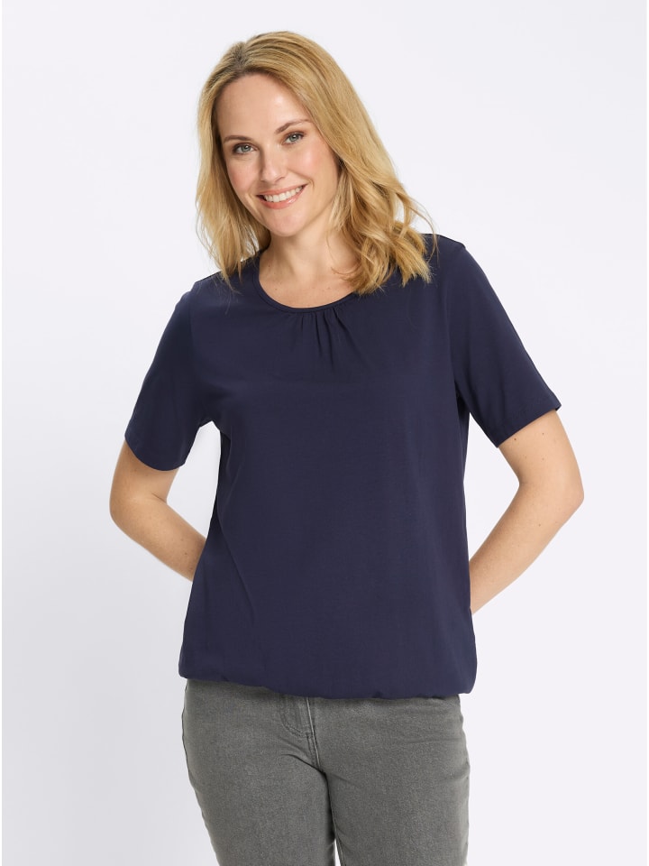 

Рубашка с короткими рукавами темно-синего цвета Sieh an!