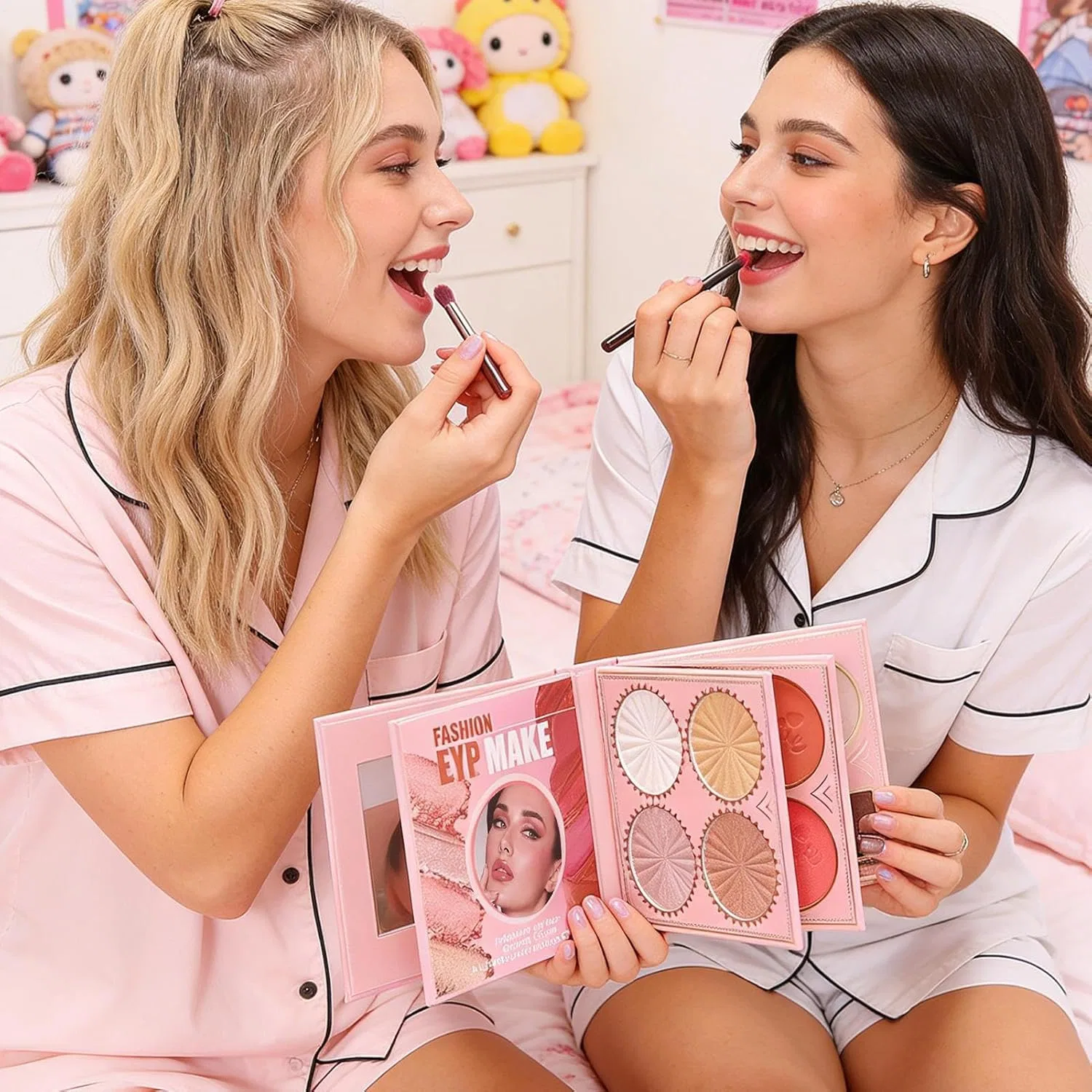 Палетка теней для век Makeup Palette, 1 шт., многоцветная — фото 2