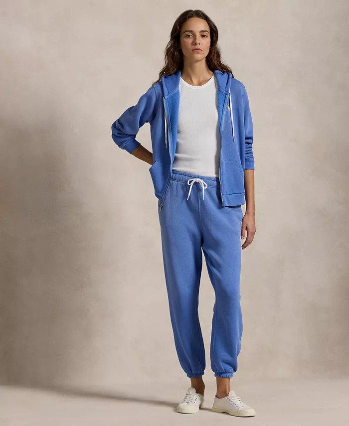 

Женские флисовые спортивные брюки Polo Ralph Lauren, синий