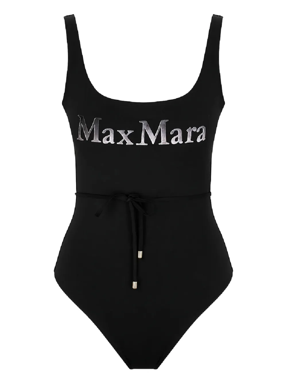 

Купальник Carla с логотипом Max Mara, черный