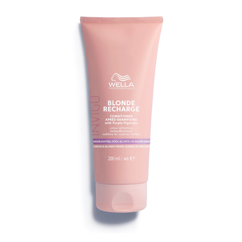 

Кондиционер для волос с холодным оттенком invigo blonde recharge colour refreshing conditioner Wella Professionals, 200 мл