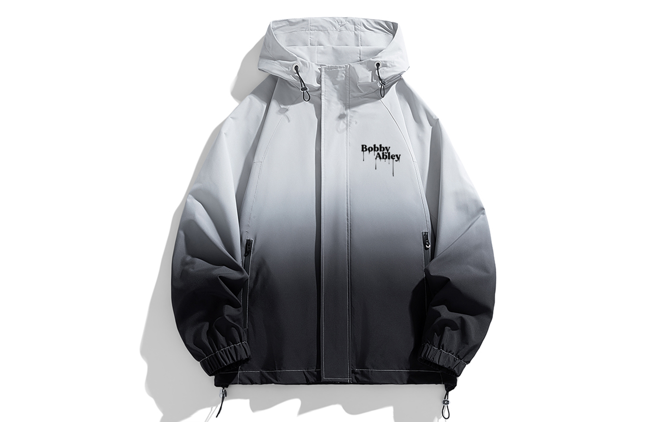 

BOBBY ABLEY Куртка Unisex, White & Black (Hooded)