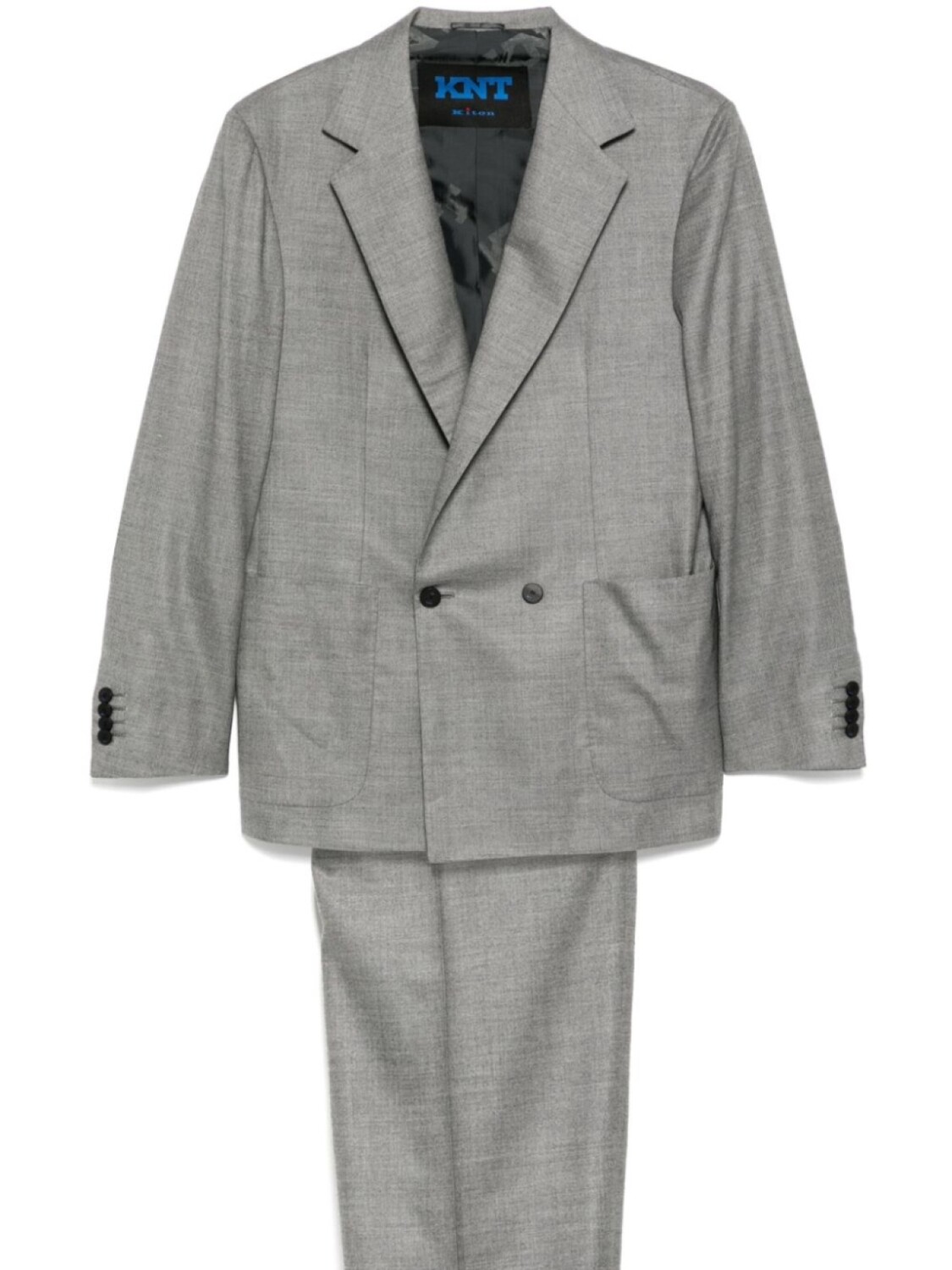 

Kiton костюм-двойка, серый