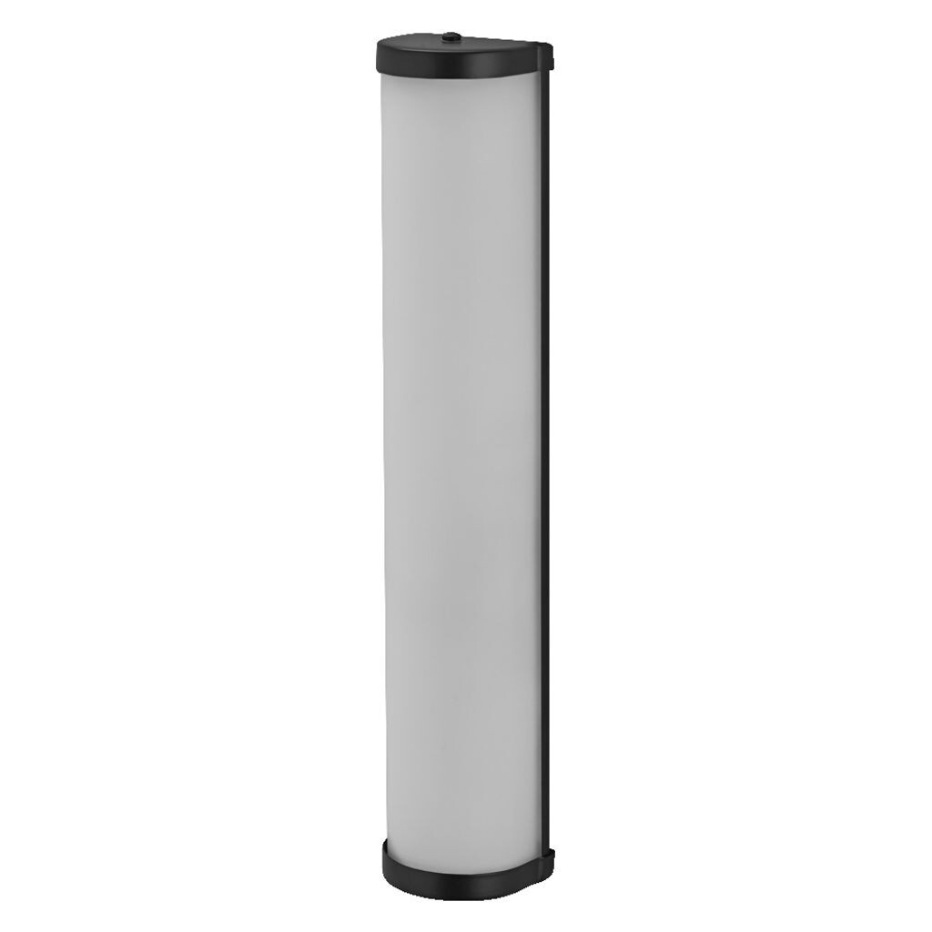 

LEDVANCE BATHROOM CLASSIC CYLINDER Настенный светильник для ванной комнаты 455 мм, черный, цоколь E14, возможна комплектация смарт-лампой, высокое качество изготовления, цилиндрическая форма, класс защиты IP44