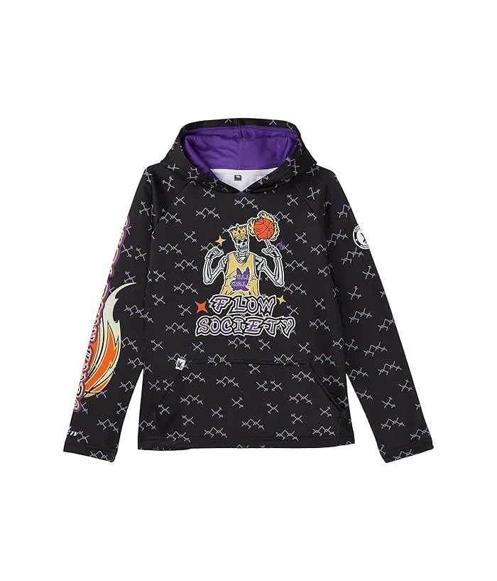Худи баскетбольное Skeleton Hoops FLOW SOCIETY, Black