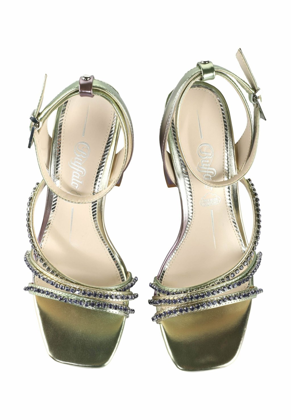 Босоножки на высоком каблуке CHARLOTTE SHINE - Sandals Buffalo, фиолетовый — фото 3