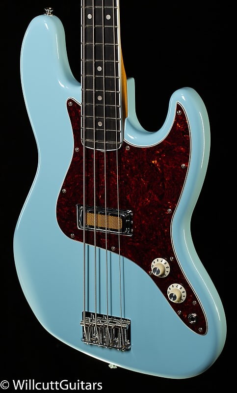 

Басс гитара Fender Gold Foil Jazz Bass Sonic Blue