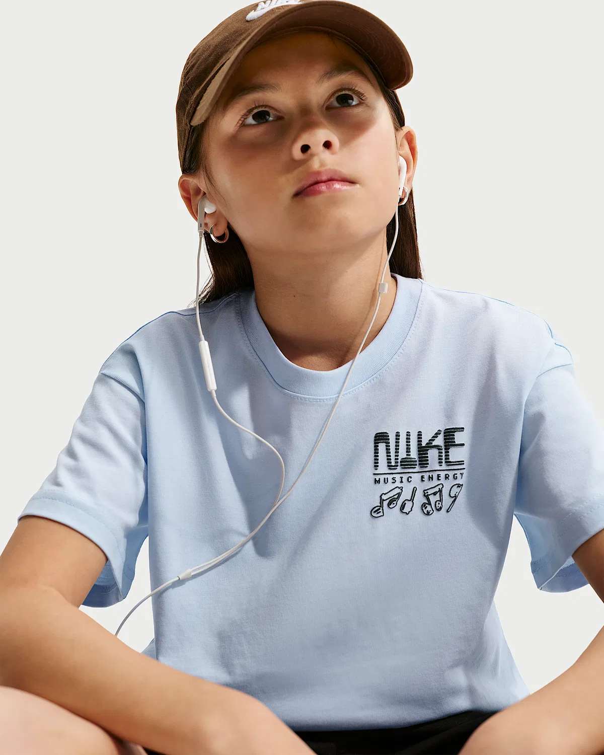 Детская футболка Nike Swoosh Max90, Hydrogen Blue — фото 3