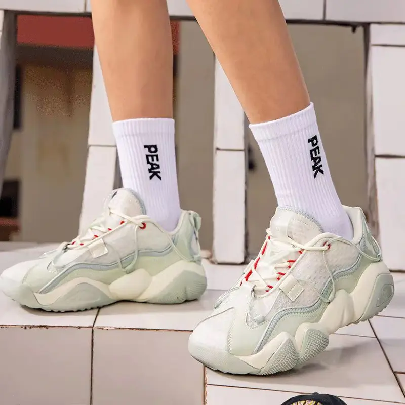 Кроссовки PEAK Lifestyle Shoes Men Low-top Dusty Green, зеленый — фото 4