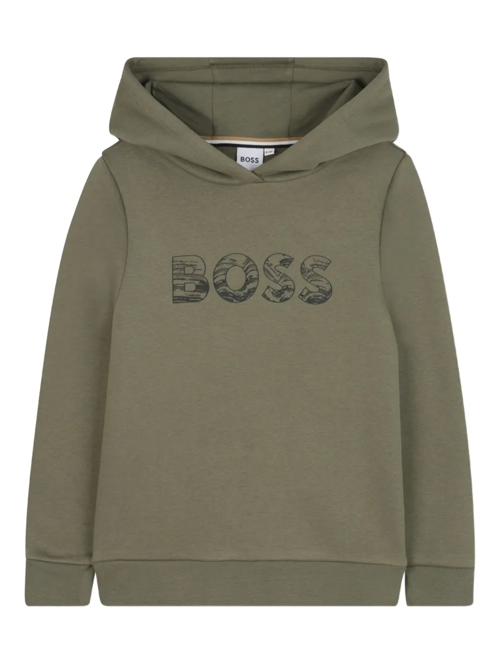

Худи с логотипом BOSS Kidswear, зеленый