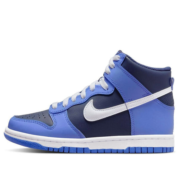 

Кроссовки данк высокие Nike, синий