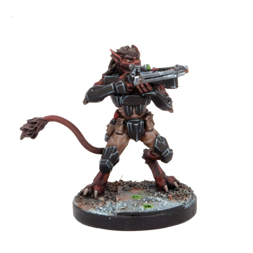 

Фигурка Deadzone Mercenary Eddak P’Mera Mantic Games