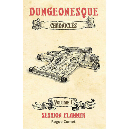 

Настольная игра Dungeonesque Chronicles: Session Planner
