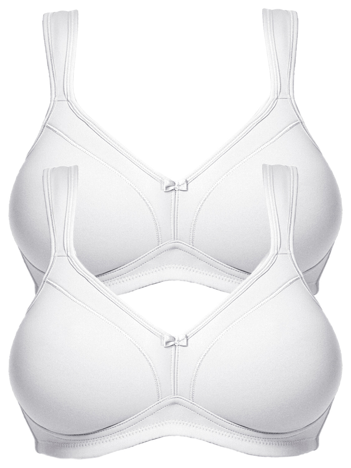 

Бюстгальтер без косточек SUSA 2er Pack BH ohne Bügel Topsy, цвет Weiss Weiss