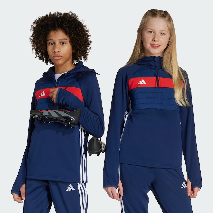 Спортивная толстовка ADIDAS PERFORMANCE Tiro 25 Essentials, темно-синий — фото 2