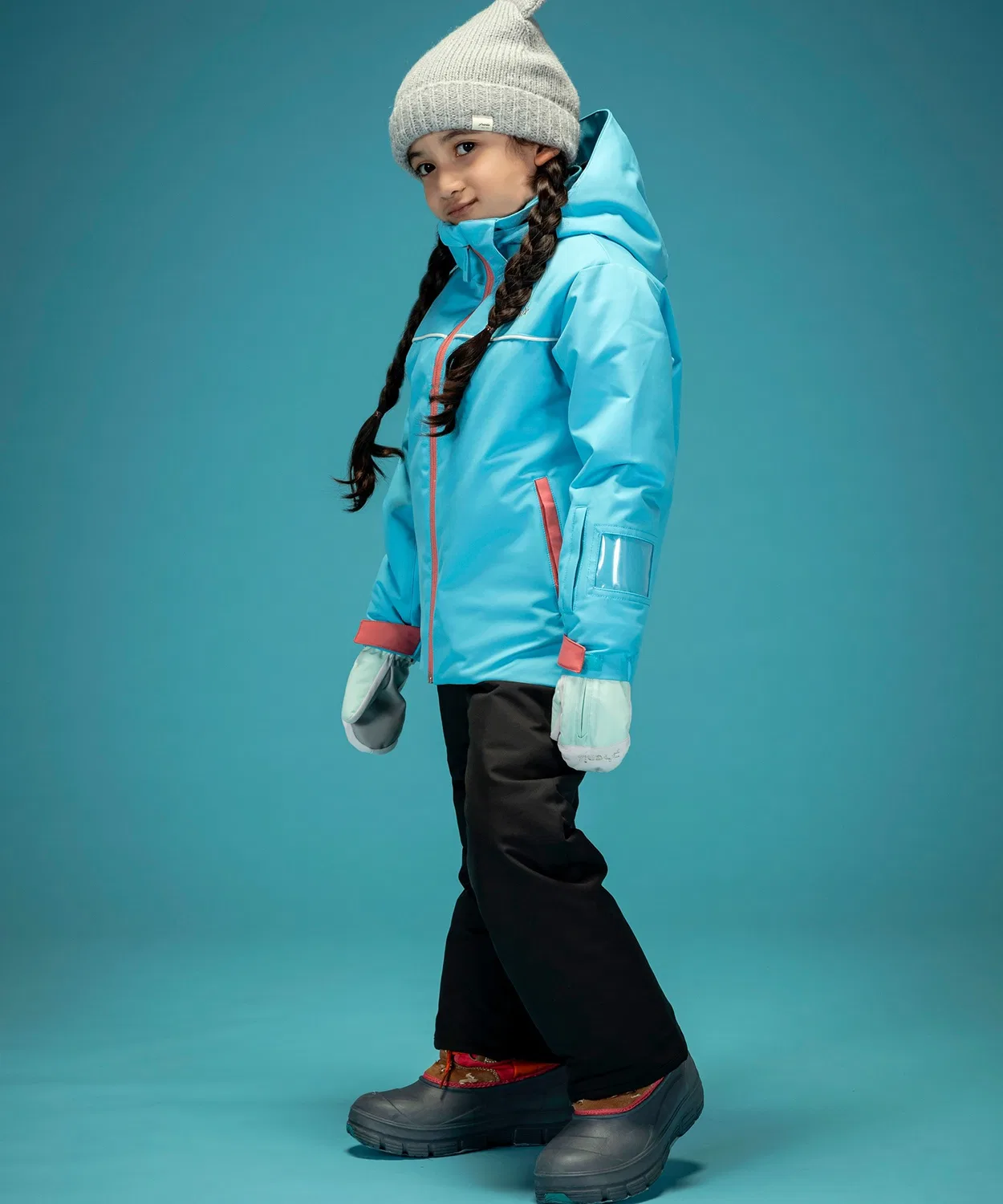 Детский ски-костюм Twinkle Junior Two-piece Phenix, аква