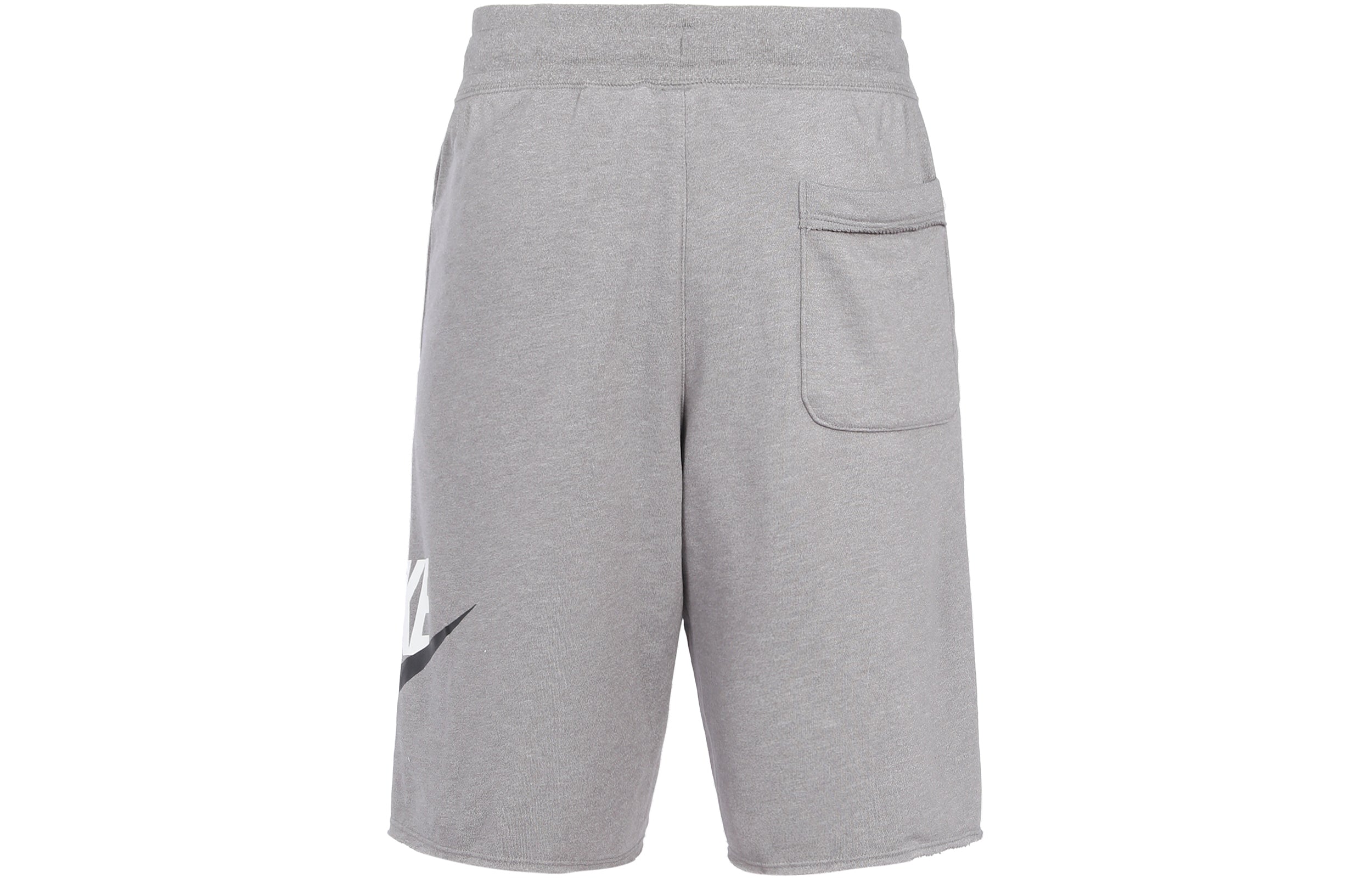 Шорты Nike As Nike Sportswear Spe Ft Alumni Short Logo 'Grey' DM6818-029 — фото 3
