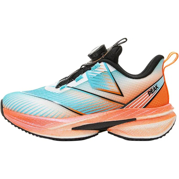 Кроссовки беговые PEAK Fabric Low Top для подростков оранжево-синие