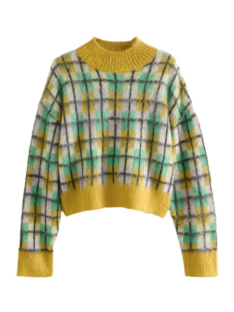 

Тонкий вязаный свитер Next Sweater, желтый