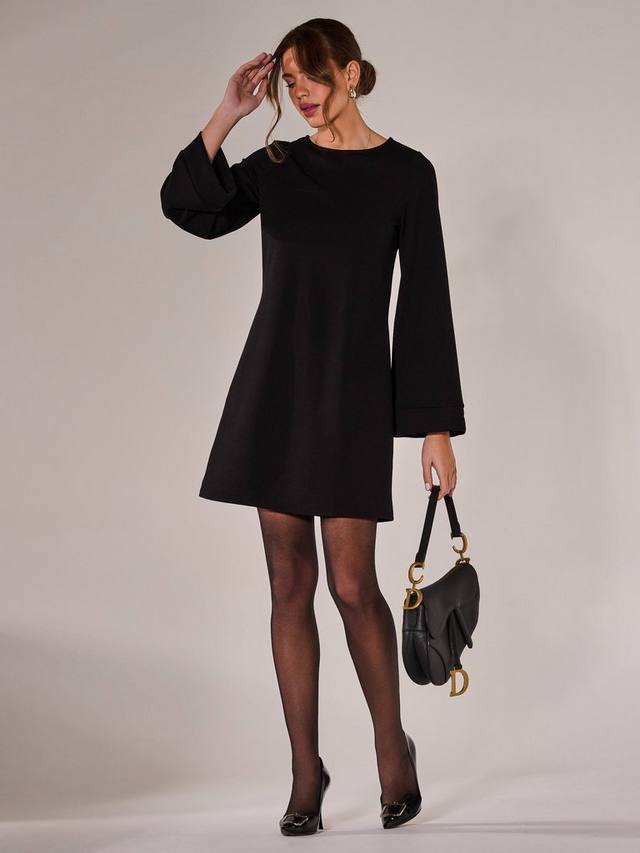 

Мини-платье-туника Jolie Moi, черный