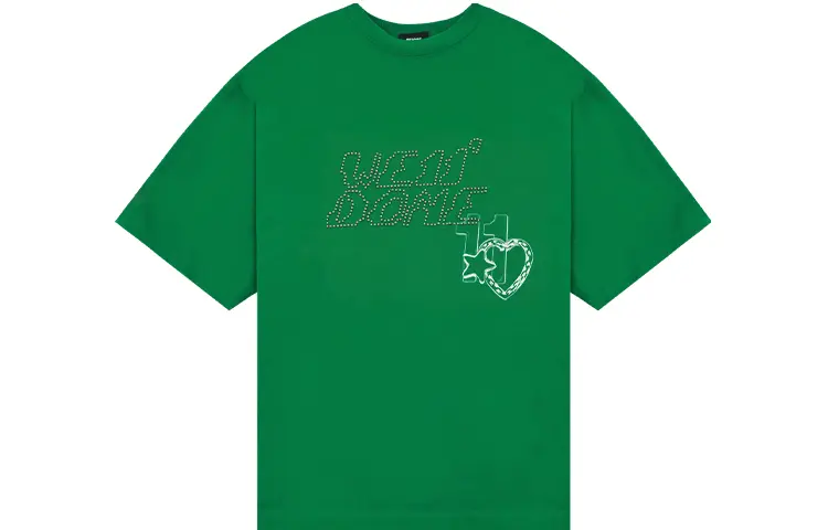 

Футболка Unisex зеленый WE11DONE