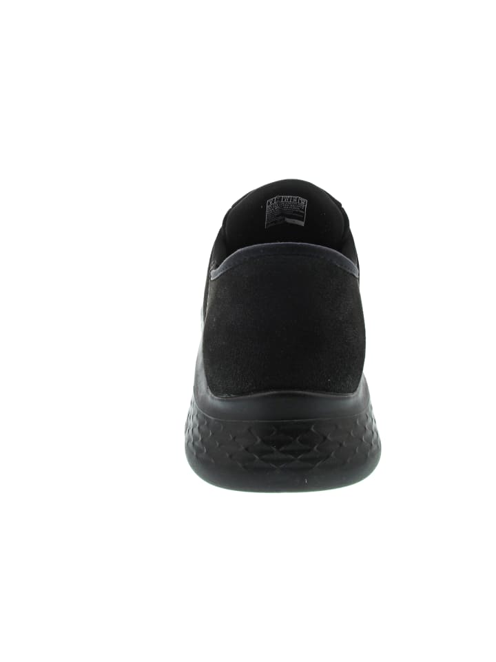 Skechers SlipIns: Кроссовки Go Walk Flex-Smo, черные — фото 2