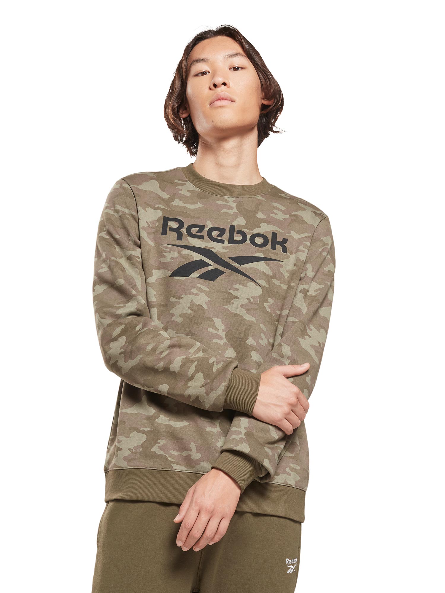 

Блуза Reebok ID Camo, зеленый