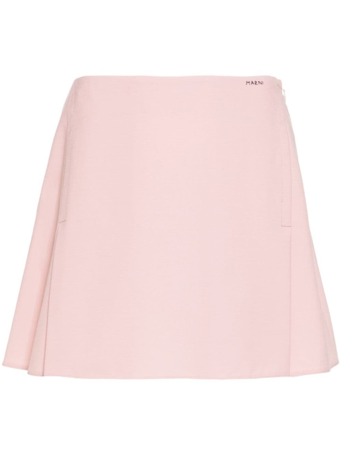 

Marni мини-юбка с вышитым логотипом, розовый