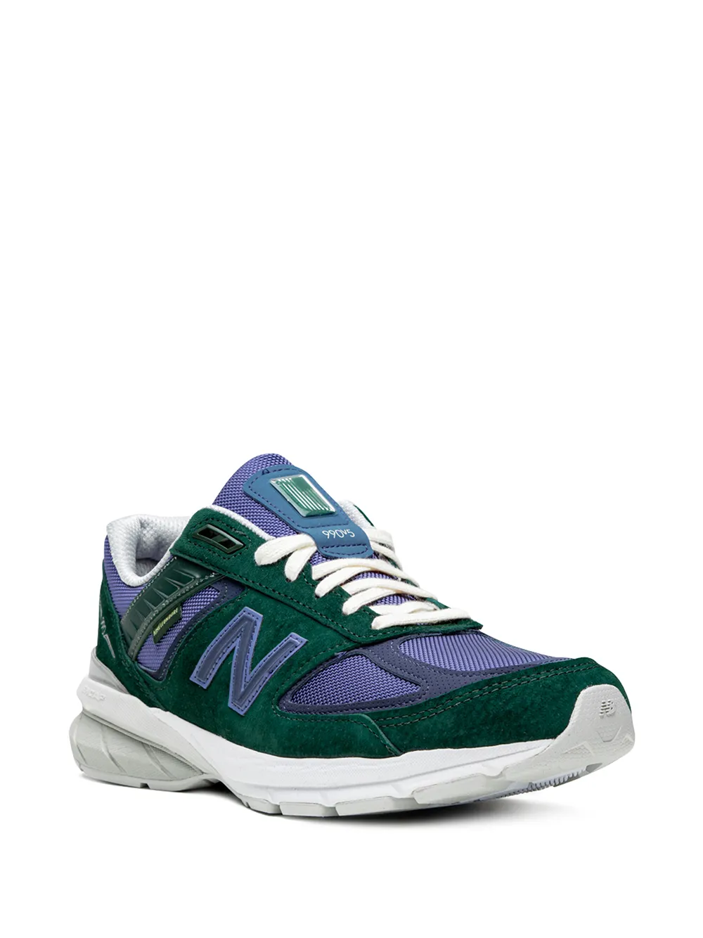 Кроссовки 990 v5 из коллаборации Aimé Leon Dore NEW BALANCE, зеленый — фото 2