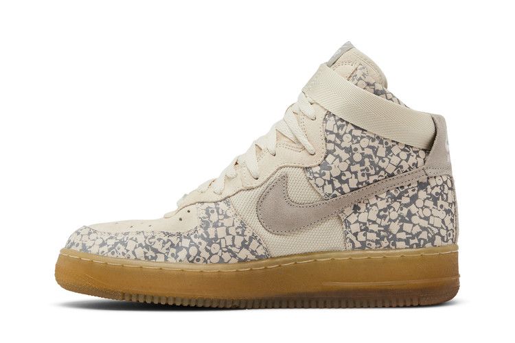 Кроссовки Nike Air Force 1 High L/M 'Stash London', серый — фото 4