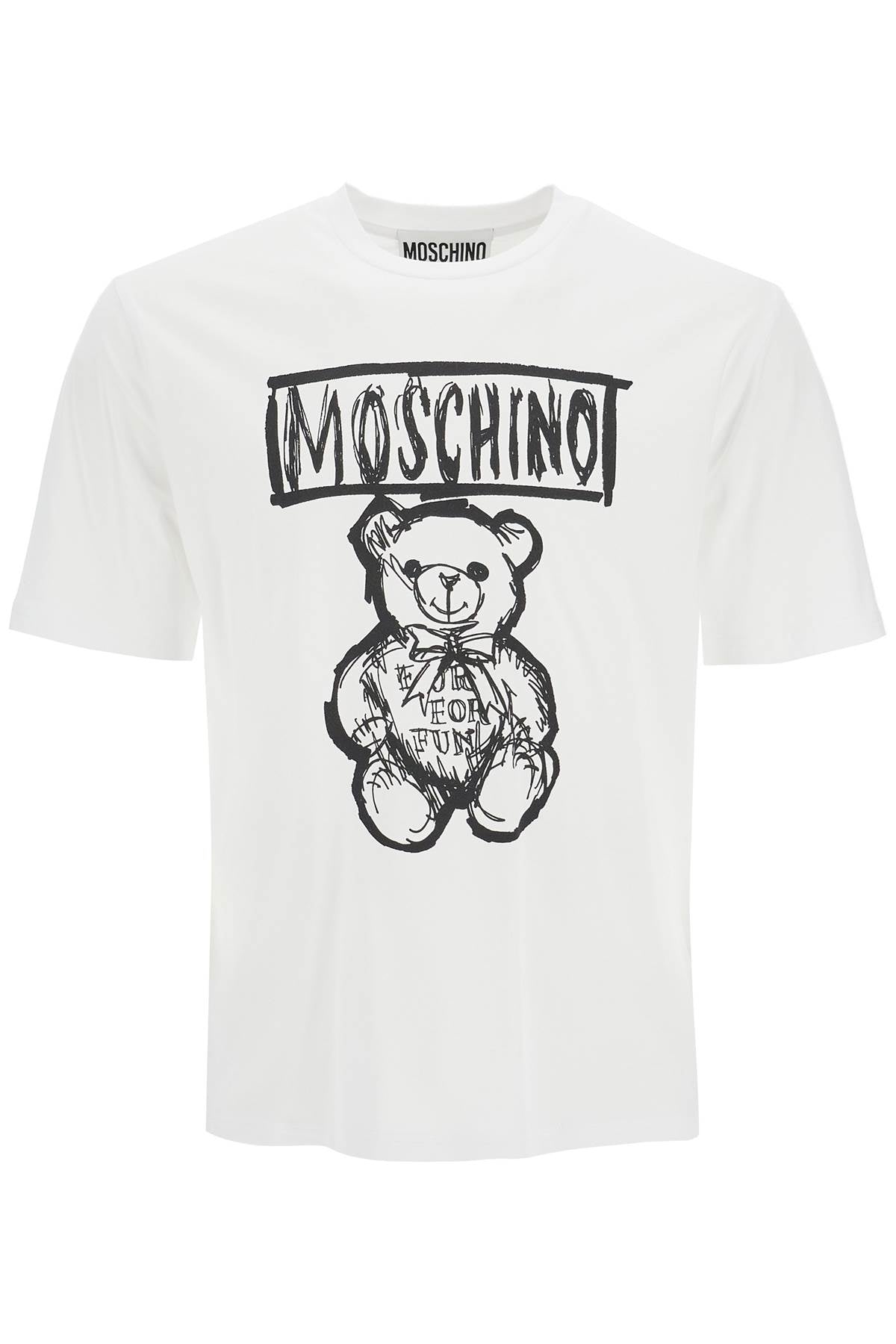 

Футболка Moschino Men's Teddy Bear Print, белый