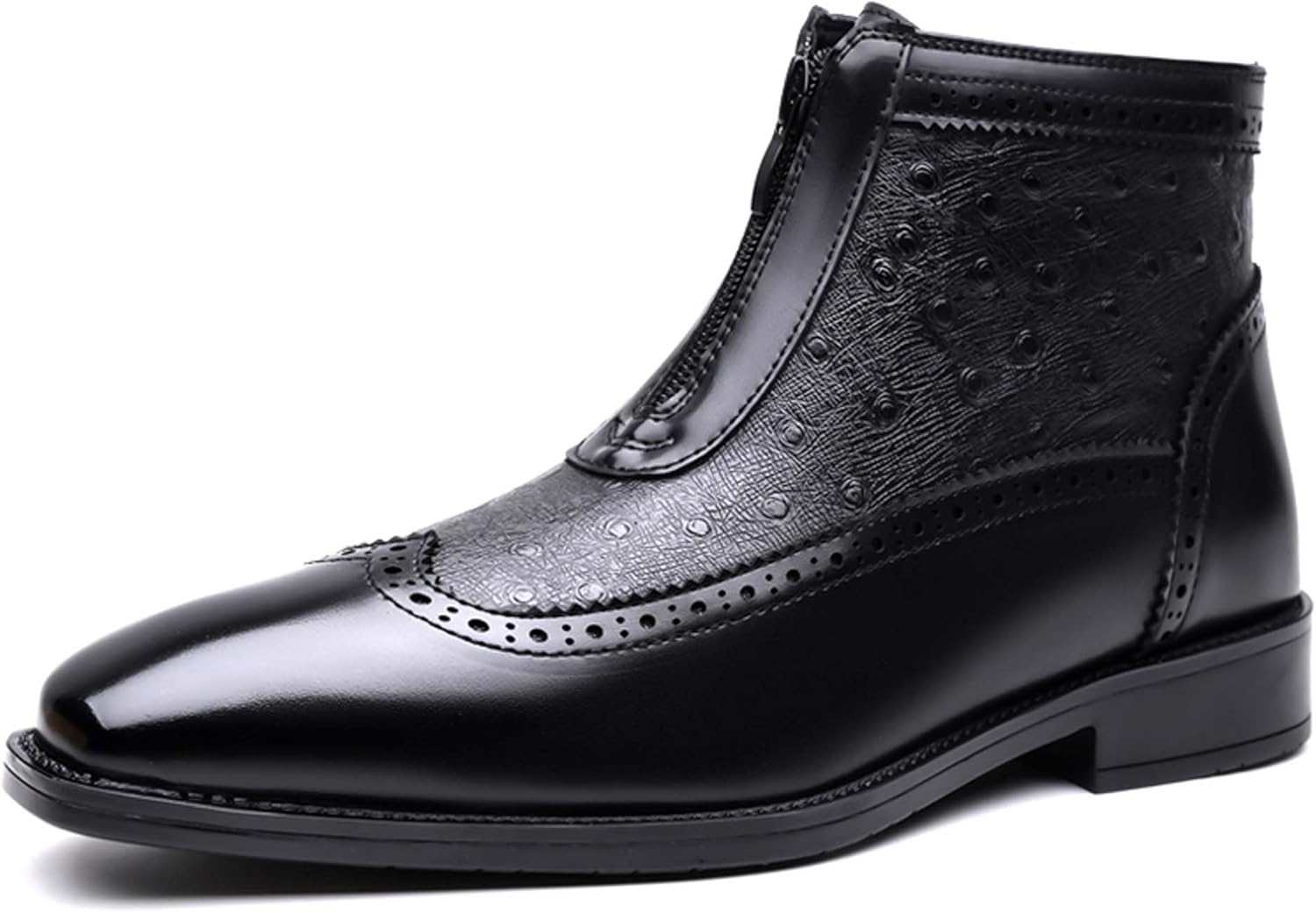 

Мужские ботинки челси больших размеров с противоскользящим покрытием Generic, черный