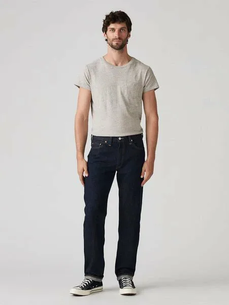 Винтажная одежда LEVI'S 1954 года, 501, оригинальные джинсы, полоскание Levi's, Dark Indigo - Flat Finish — фото 2