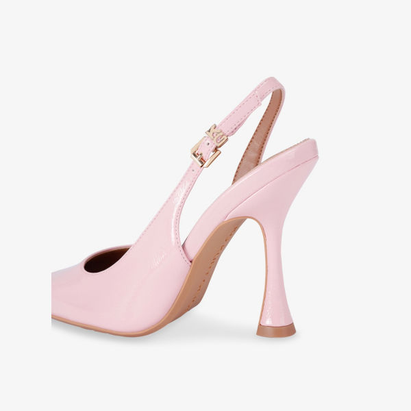 Туфли-лодочки Ария Kg Kurt Geiger на каблуке из искусственной кожи, светло-розовый — фото 4