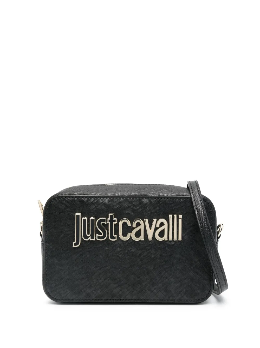 

Сумка через плечо с логотипом Just Cavalli, черный