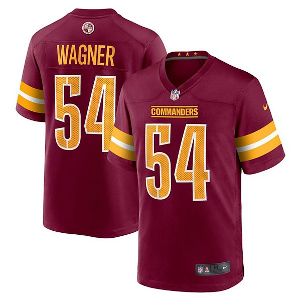 

Мужская игровая футболка Bobby Wagner Washington Commanders в бордовом цвете Nike