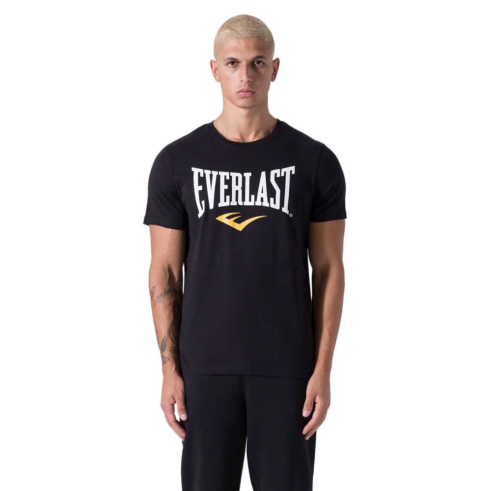 

Футболка с коротким рукавом Everlast Fitted logo, черный