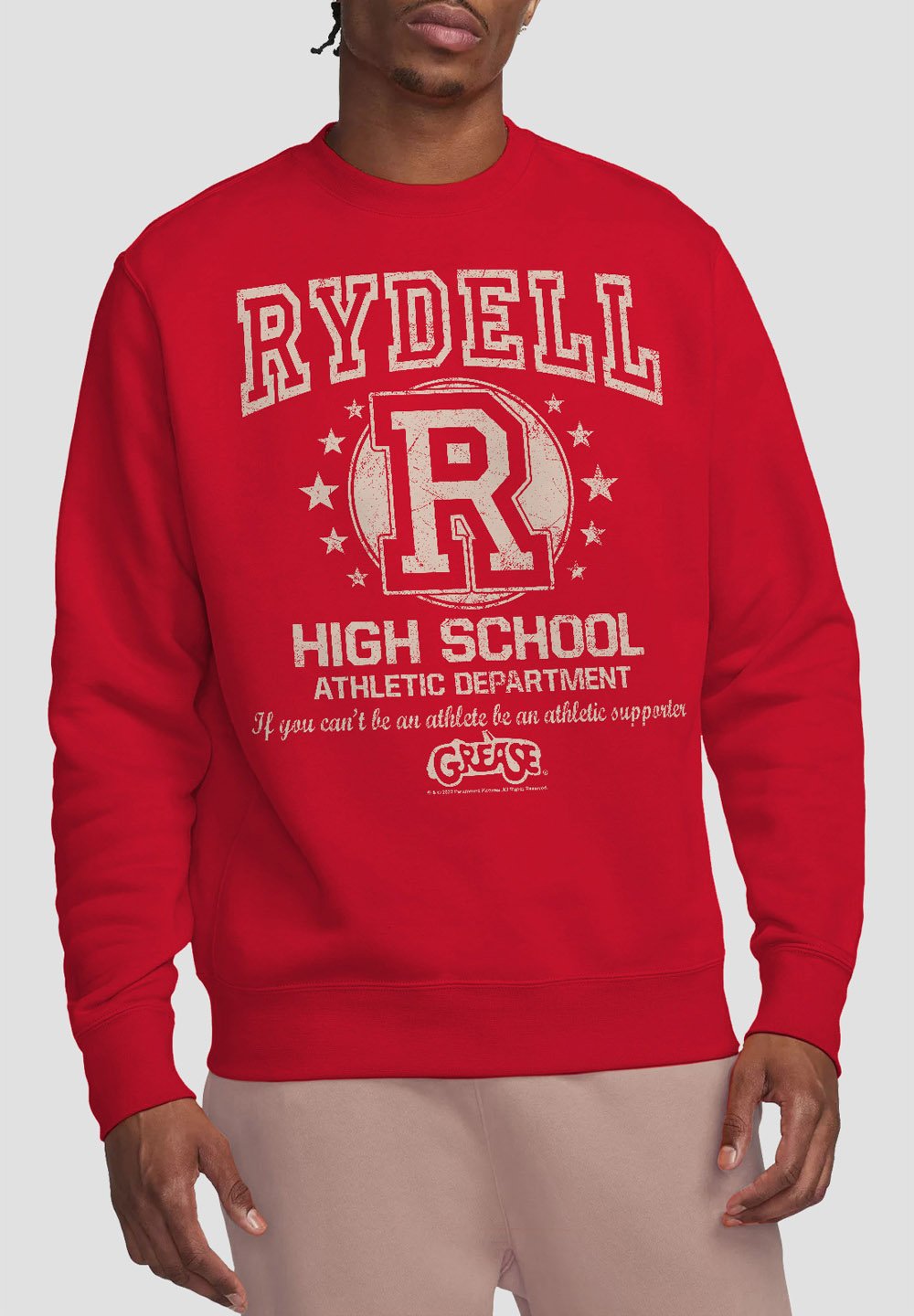 

Толстовка GREASE RYDELL HIGH Cotton Soul, красный