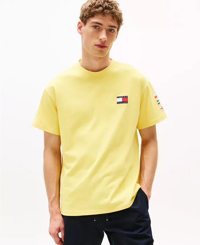 

Мужская футболка с коротким рукавом и круглым вырезом Sailing Tommy Hilfiger, желтый