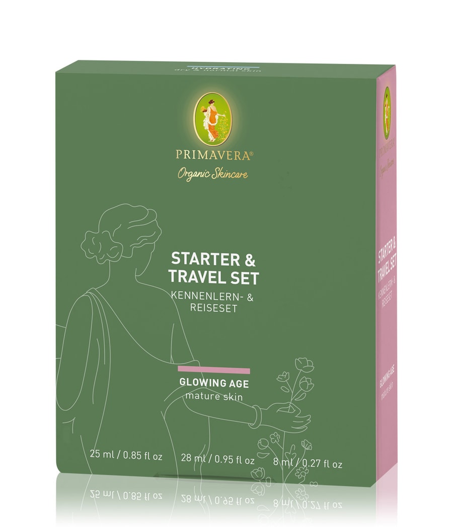 

Набор для ухода за лицом Primavera Starter & Travel Sets Glowing Age, 1 шт.