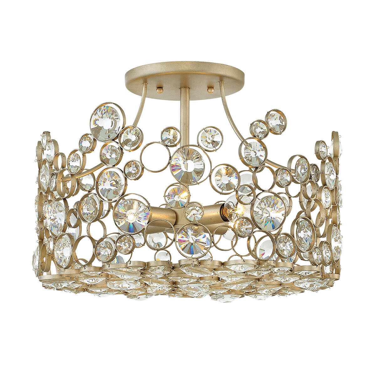 

Потолочный светильник Elstead Lighting, 40,6x27,9 см, цвет Bronzefarben
