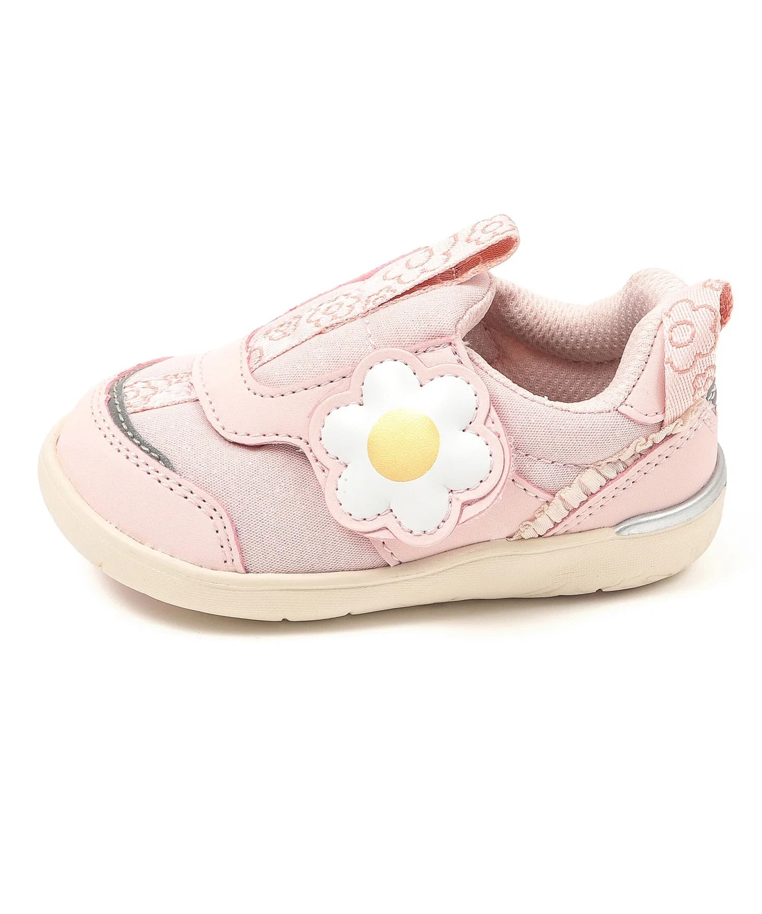 Детские кроссовки IFME CALIN Daisy с цветочным принтом фиолетовые — фото 4